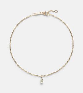 Anita Ko Anita Ko 18kt gold anklet with diamond