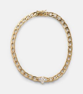Anita Ko Anita Ko 18kt gold chain bracelet with diamond