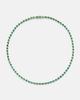 Anita Ko Anita Ko 18kt gold choker with emeralds - 1