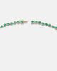 Anita Ko Anita Ko 18kt gold choker with emeralds - 5