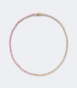 Anita Ko Anita Ko 18kt gold choker with sapphires and diamonds