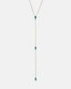 Anita Ko Anita Ko 18kt gold necklace with emeralds - 4