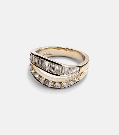 Anita Ko Anita Ko 18kt gold ring with diamonds