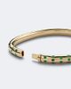 Anita Ko Anita Ko Cosmo Orion 18kt gold bangle with emeralds - 5