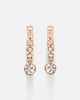 Anita Ko Anita Ko Melrose 18kt gold huggie earrings with diamonds - 1
