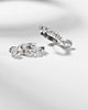 Anita Ko Anita Ko Melrose 18kt white gold huggie earrings with diamonds - 5