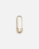 Anita Ko Anita Ko Safety Pin 18kt gold single earring - 4