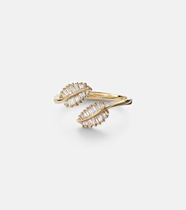 Anita Ko Anita Ko Small 18kt gold ring with diamonds