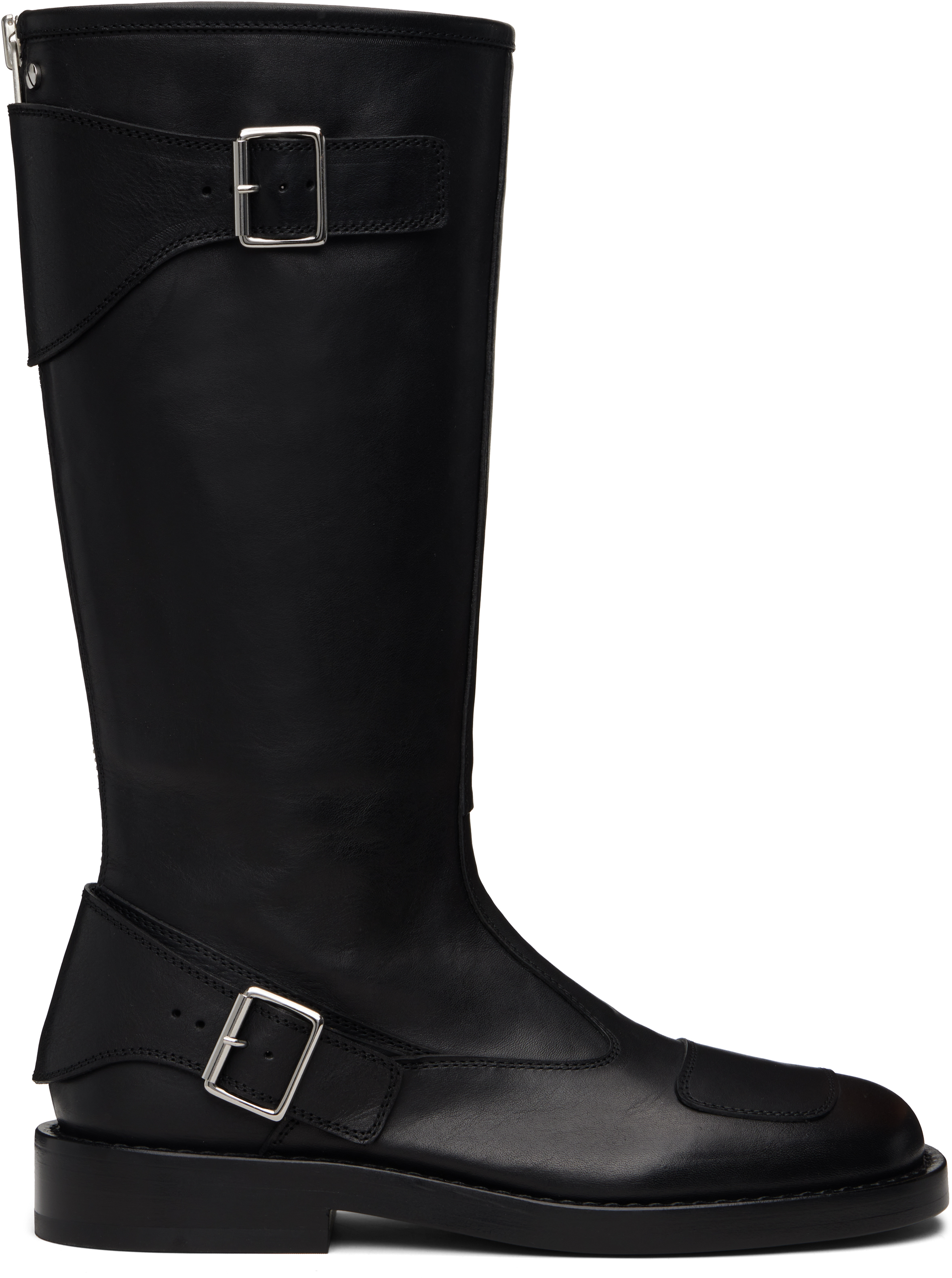 Ann Demeulemeester - Leather Heike Tall Boots