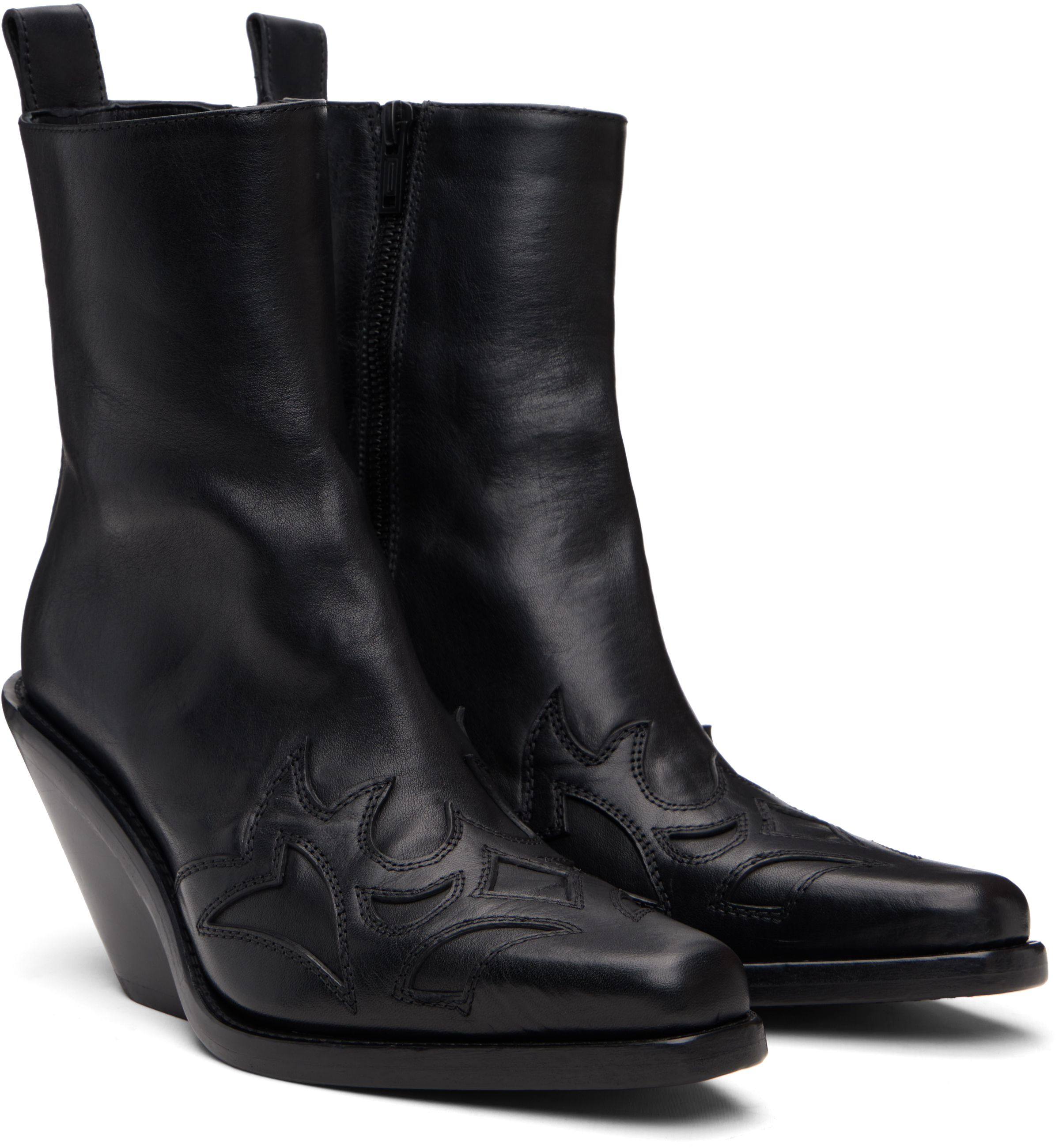 Ann Demeulemeester - Black Heimo Ankle Boots