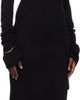 Ann Demeulemeester Ann Demeulemeester Black Vabu Maxi Dress - 2