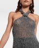 Ann Demeulemeester Ann Demeulemeester Halterneck alpaca-blend maxi dress - 4