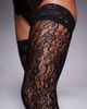 Ann Summers Ann Summers all over lace hold ups in black - 2