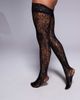 Ann Summers Ann Summers all over lace hold ups in black - 3