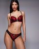 Ann Summers Ann Summers Endless Attraction brazilian briefs in red/black - 1