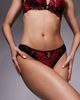 Ann Summers Ann Summers Endless Attraction brazilian briefs in red/black - 3