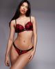 Ann Summers Ann Summers Endless Attraction thong in red/black - 1