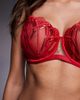 Ann Summers Ann Summers Fuller Bust Desiring Decadence non-padded balconette bra in red - 2