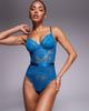 Ann Summers Ann Summers Hold Me Tight bodysuit in teal-Blue - 1