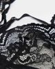 Ann Summers Ann Summers Rosella crotchless lingerie set in black - 2