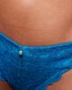 Ann Summers Ann Summers Sexy Lace contrast brazilian briefs in teal-Green - 4