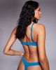 Ann Summers Ann Summers Sexy Lace contrast padded plunge bra in teal-Green - 4