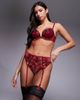 Ann Summers Ann Summers Shimmering garter belt in red/pink - 1