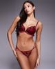 Ann Summers Ann Summers Shimmering thong in red/pink - 1