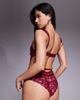 Ann Summers Ann Summers Sweet Romance Lace Bodysuit in burgundy-Red - 2