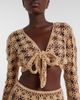 Anna Kosturova Anna Kosturova Bella Ballerina crochet cotton crop top - 3