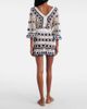 Anna Kosturova Anna Kosturova Bouquette crochet cotton miniskirt - 3