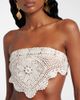 Anna Kosturova Anna Kosturova Cotton crochet crop top - 4