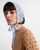 Anna Kosturova Anna Kosturova Crochet cotton head scarf - 5