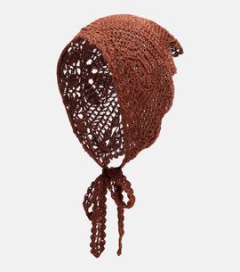 Anna Kosturova Anna Kosturova Crochet cotton scarf