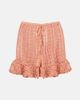 Anna Kosturova Anna Kosturova Crochet ruffled cotton shorts - 1