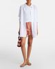 Anna Kosturova Anna Kosturova Crochet ruffled cotton shorts - 2