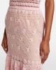 Anna Kosturova Anna Kosturova Florence crochet ruffled cotton midi skirt - 3