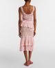Anna Kosturova Anna Kosturova Florence crochet ruffled cotton midi skirt - 6