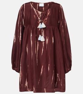 Anna Kosturova Anna Kosturova Hailey tie-dye silk minidress