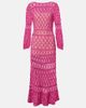 Anna Kosturova Anna Kosturova Jennifer cotton crochet maxi dress - 1