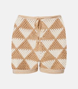 Anna Kosturova Anna Kosturova Maija crochet cotton shorts