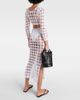 Anna Kosturova Anna Kosturova Rosette crochet cotton midi skirt - 3