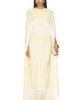 Anna October Anna October Bernice Jacquard Cape With Fringe - 1