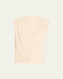 Anna Quan Emi Draped Jersey Top