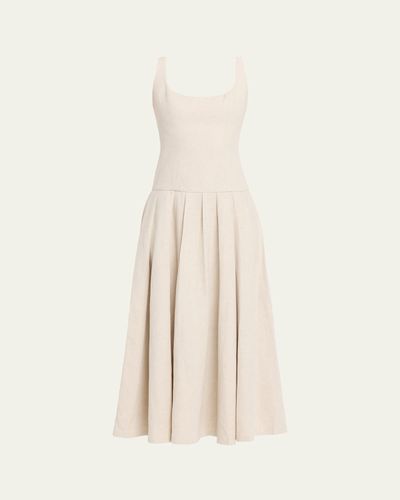 Anna Quan Marcelle Drop-Waist Maxi Dress