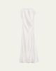 Anna Quan Martha Draped Lace Satin Dress - 1