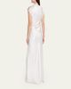 Anna Quan Martha Draped Lace Satin Dress - 3