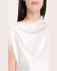 Anna Quan Martha Draped Lace Satin Dress - 5