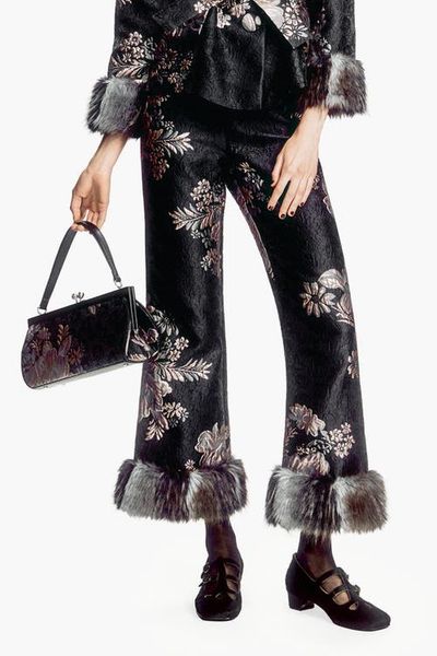 Anna Sui Anna Sui Arcadia Brocade Pants