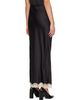 Anna Sui Anna Sui Black Lingerie Satin Maxi Skirt - 3